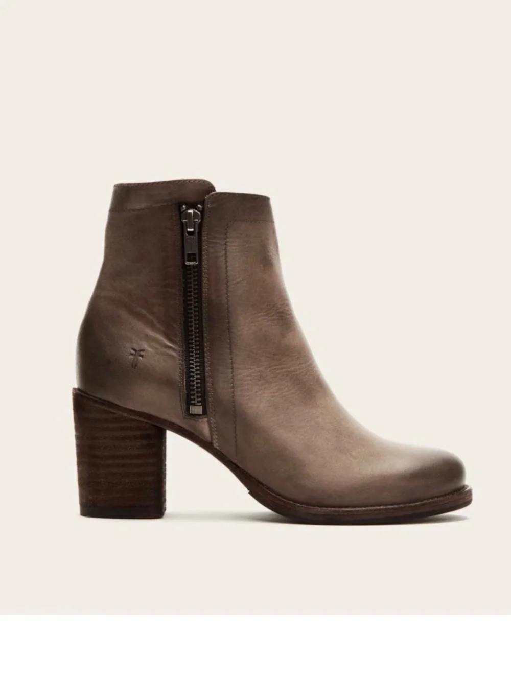 Frye Bootie Addie Double Zip